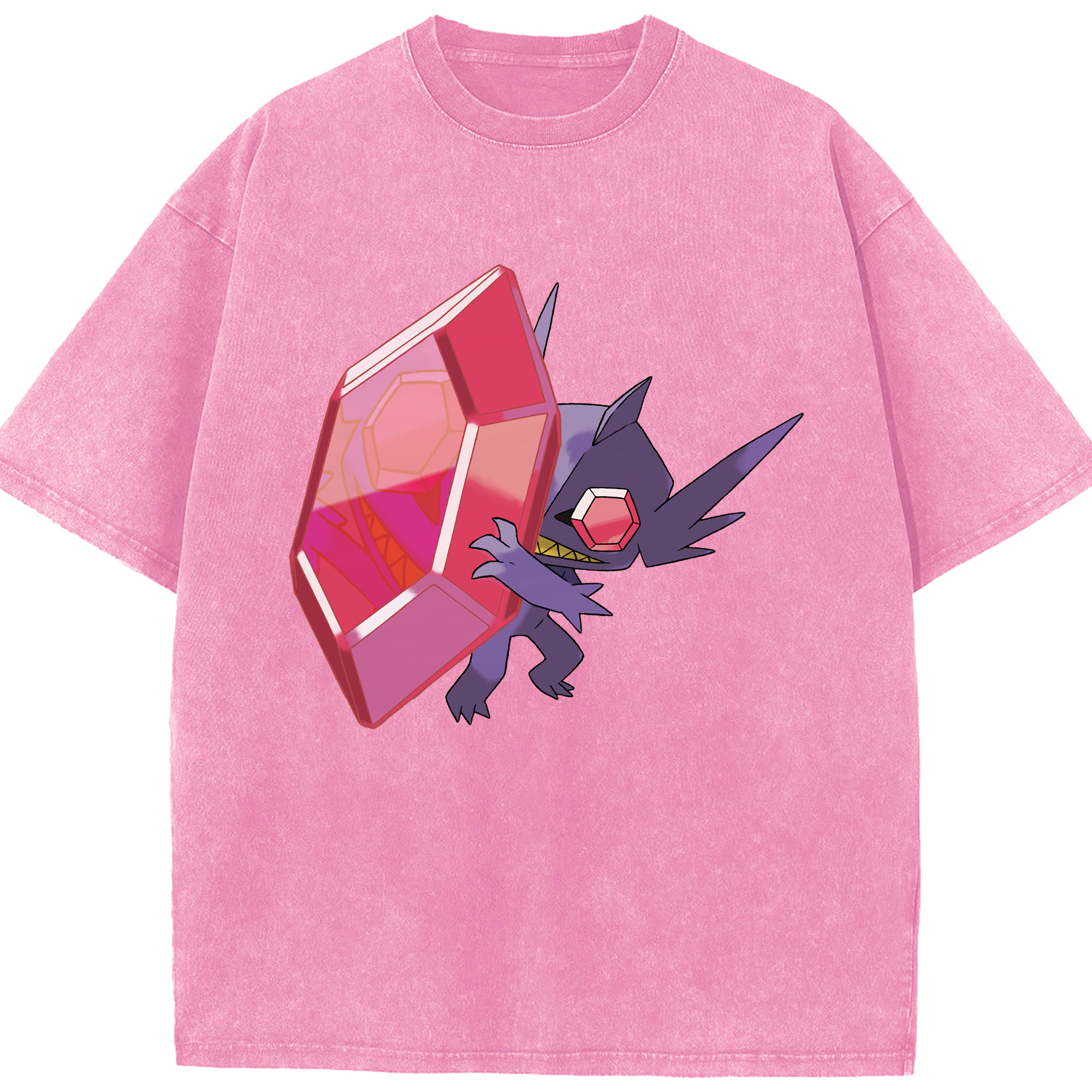 （画像用） ポケットモンスター Pokémon 綿100% ヴィンテージ風 半袖Tシャツ（フロントプリント）